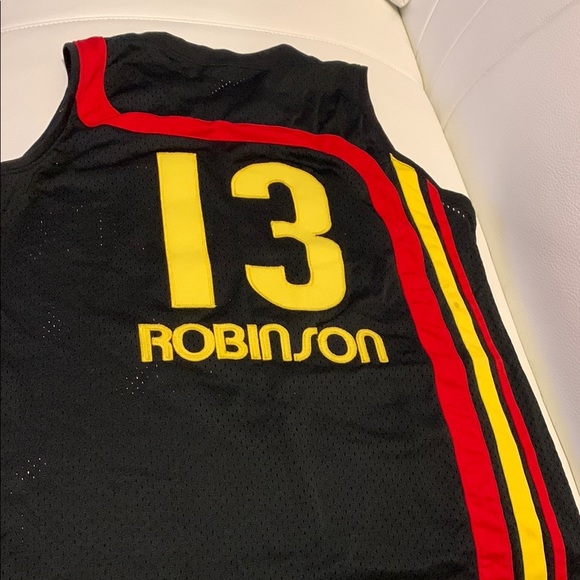 Nike Atlanta Jersey in Black and Red with Yellow Details - Picture 2 of 2